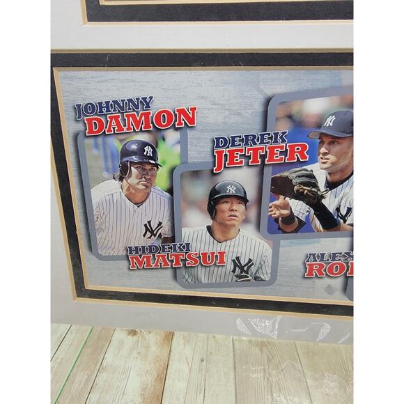 Derek Jeter Damon Jeter Matsui NY Yankees 2007 USPS Issue Team Stamp-Poster - Picture 7 of 9